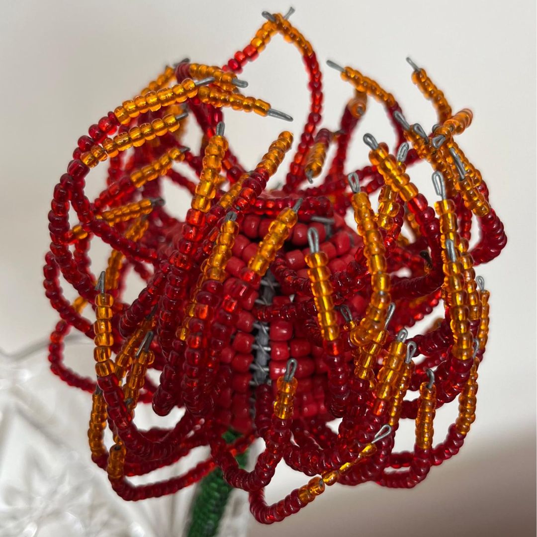 African Beaded Pincushion
