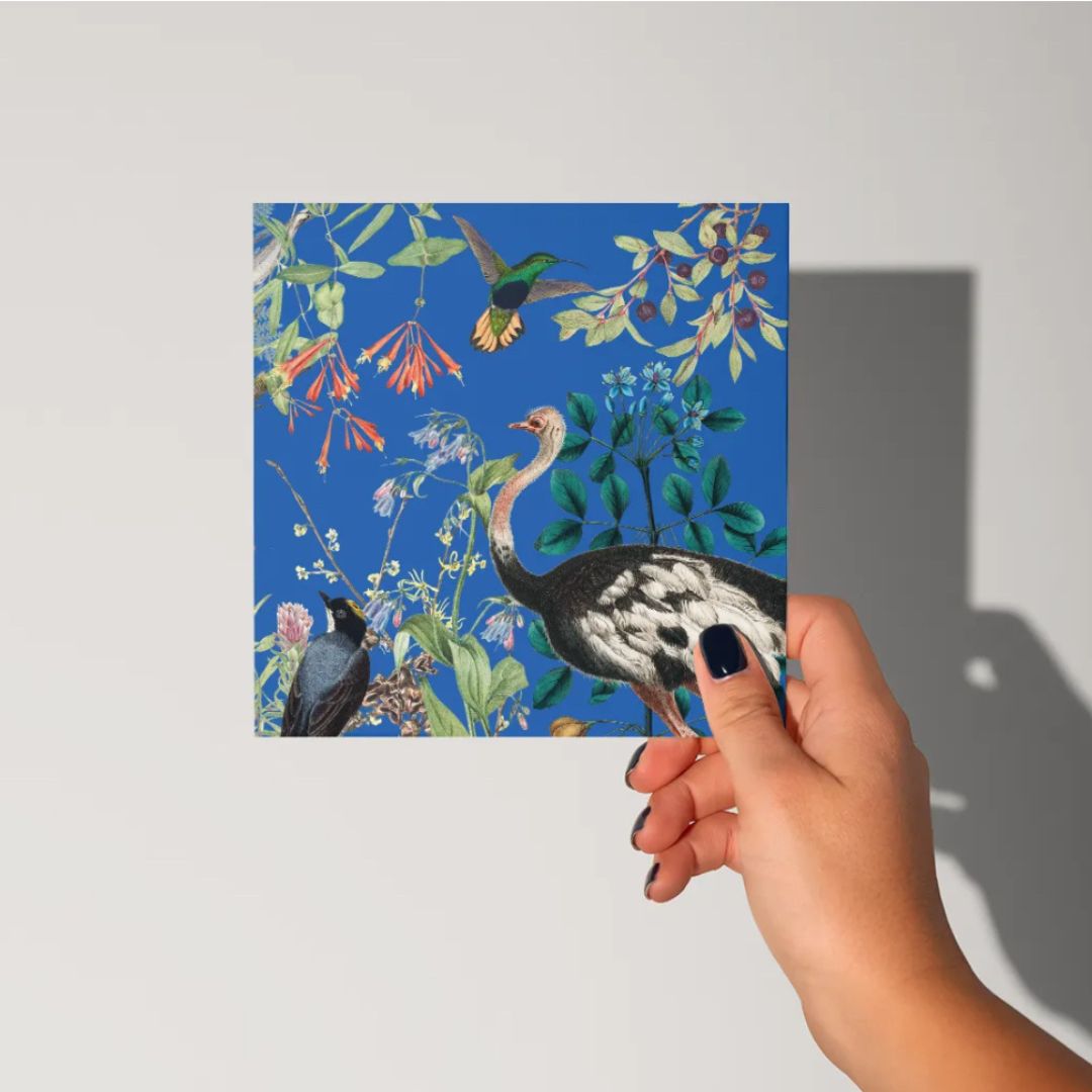 Greeting Card - Blue