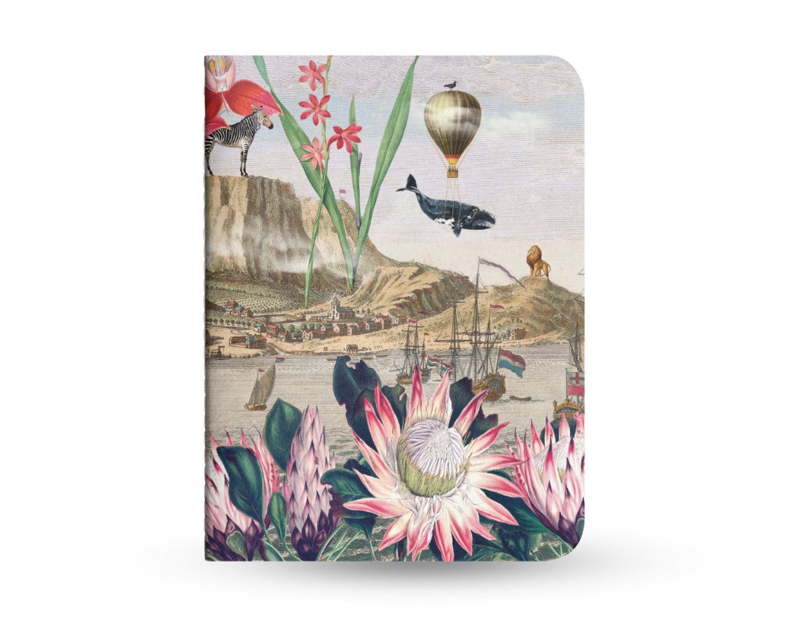 Notebook - A5 Leukop Protea - Whimsical Design