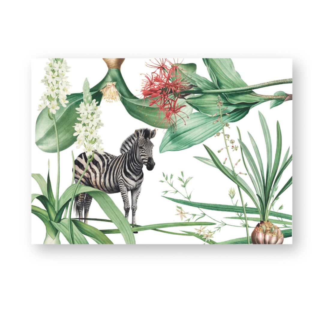 Placemats - Luxury Paper - Zebra