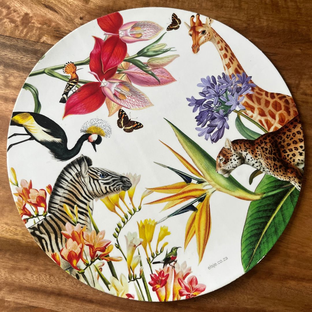 Mousepad - Safari (Round)