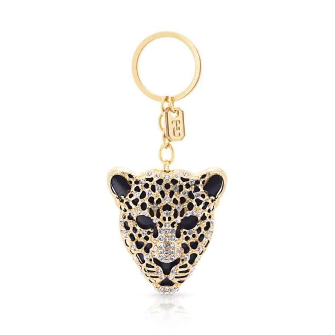 Irish - Tipperary Crystal Keyring - Leopard (SA delivery only)