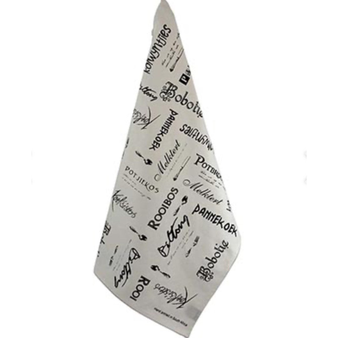 Tea Towel - Food in Print
