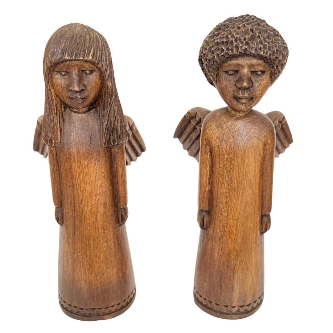 Wooden angel - 2 (Girl) Josephat Phiri