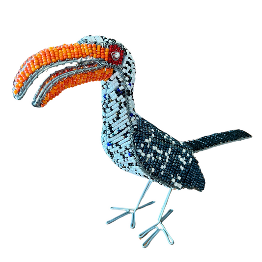 African Beaded Birds - Hornbill