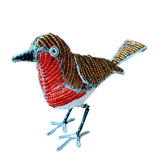 African Beaded Birds - Robin