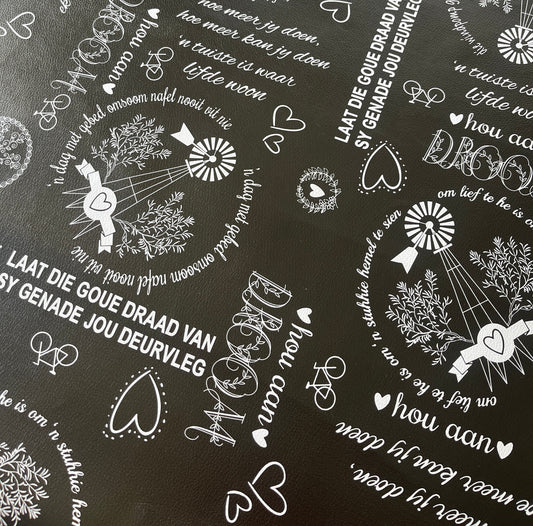 Tablecloth - Vinyl Afrikaans (6-seater)