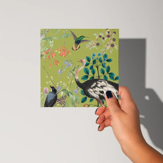 Greeting Card - Green