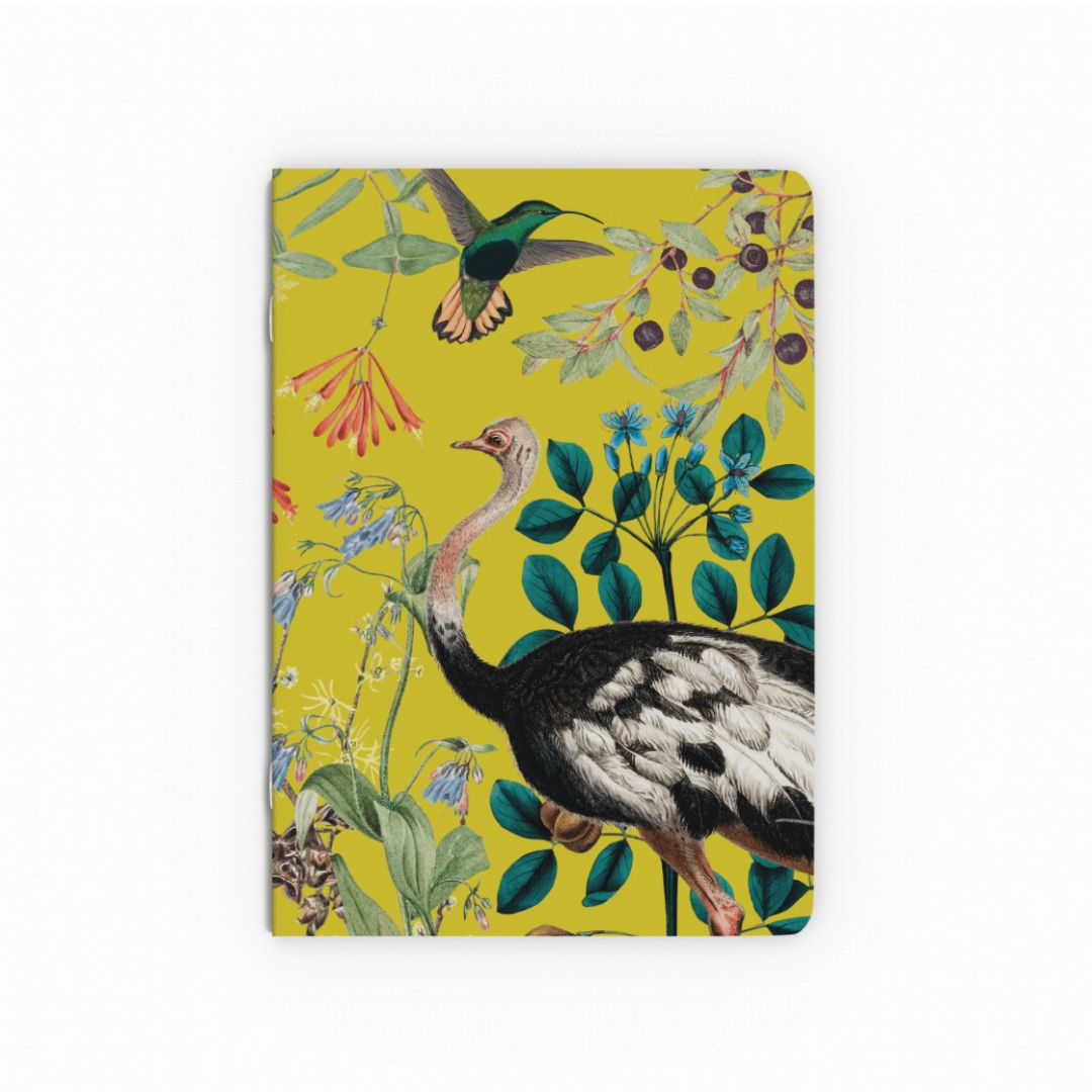 Notebook - A5 Ostrich