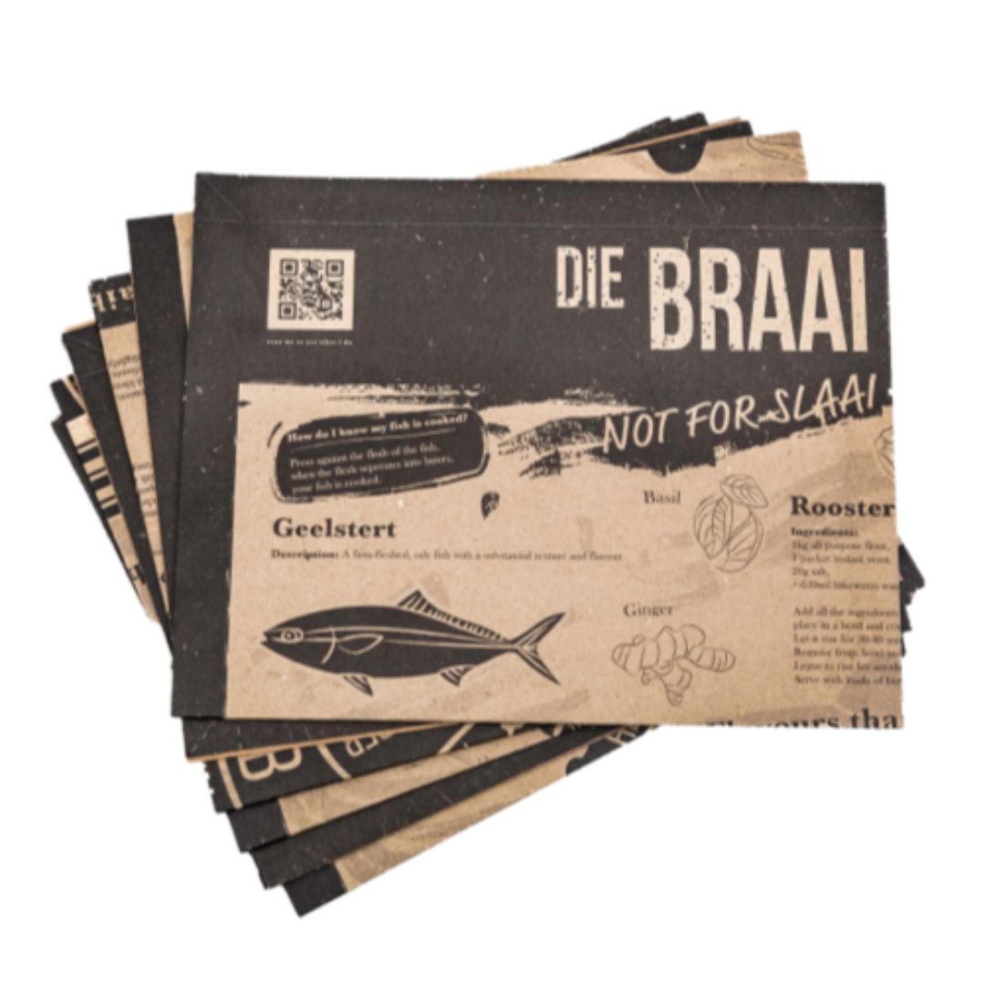 Braai Blaai (6 per pack)