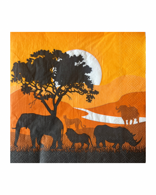 Serviettes - Big Five