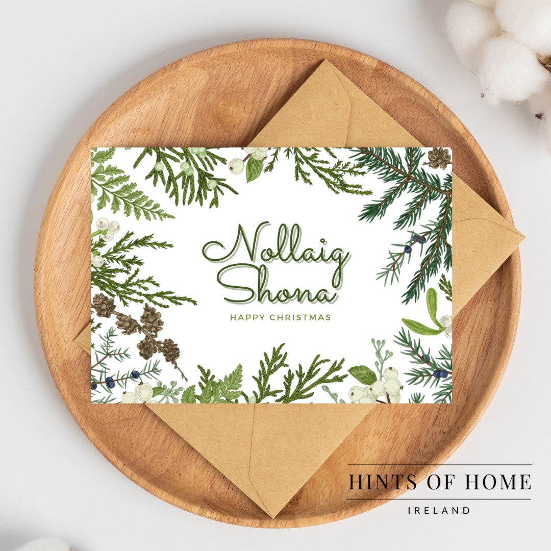 Irish Christmas Card/Nollaig Shona (SA delivery only)