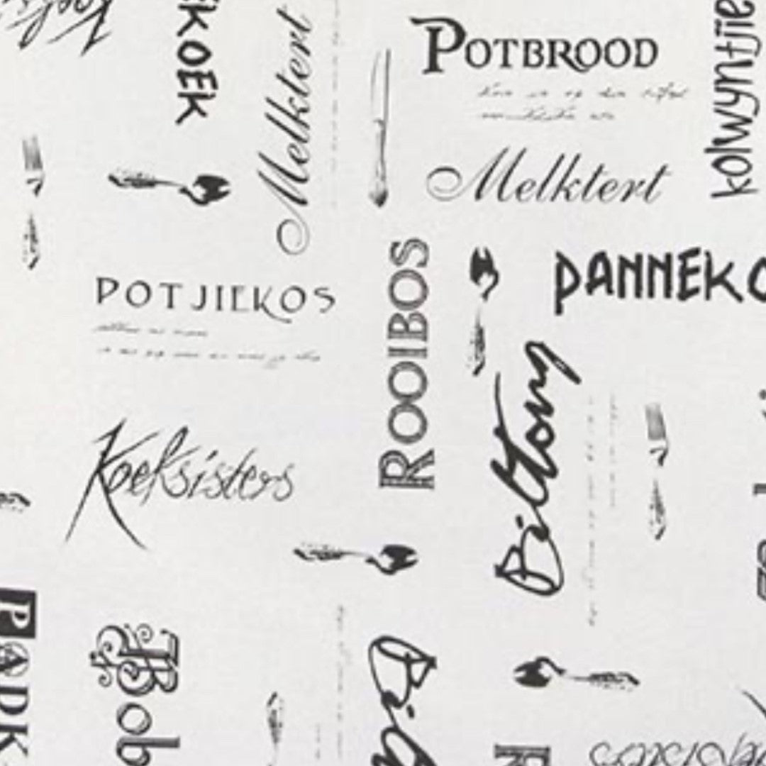 Tea Towel - Food in Print