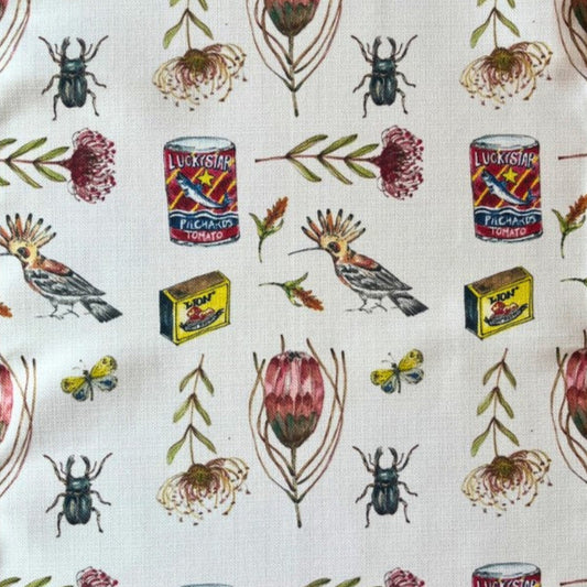 Tea Towel - Terry Angelos - Whimsical (White)