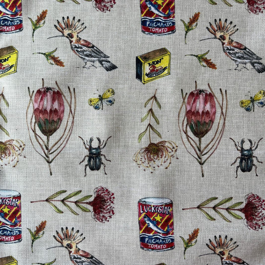 Tea Towel - Terry Angelos - Whimsical (Cream)