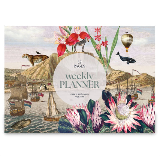 Weekly Planner - Leeukop Protea - 52 Pages