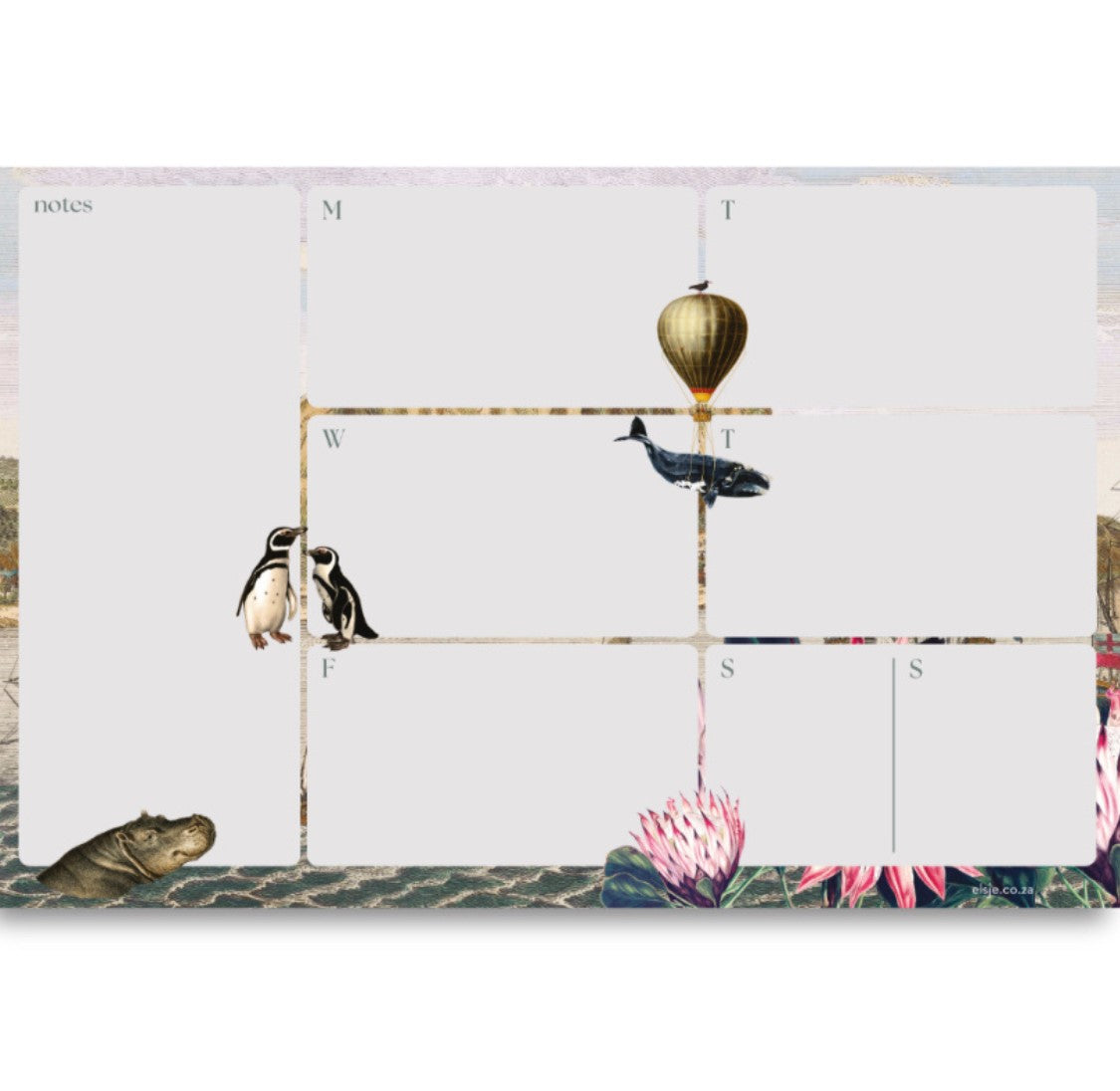 Weekly Planner - Leeukop Protea - 52 Pages