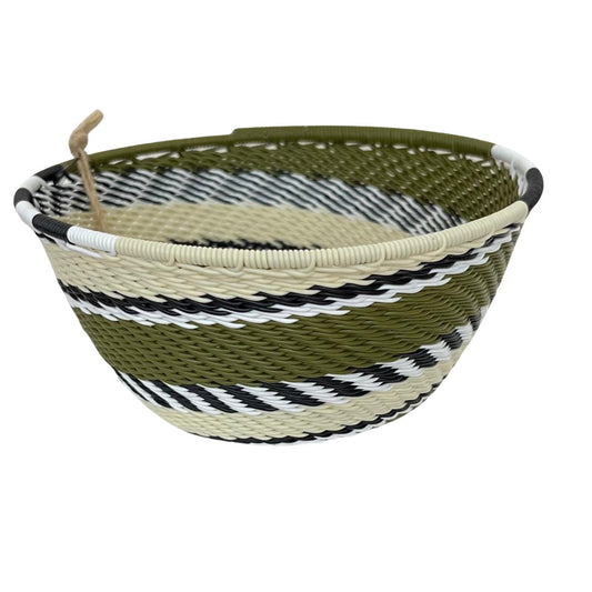 Scoobie Wire Bowl - Olive (small)