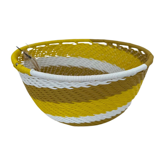 Scoobie Wire Bowl - Yellow (small)