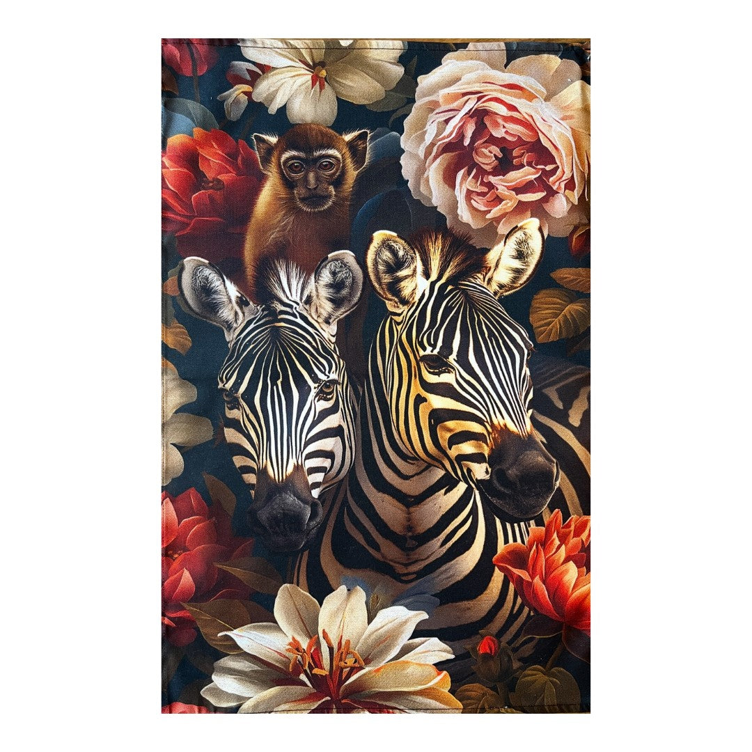 Tea Towel - Africa Range - Zebra